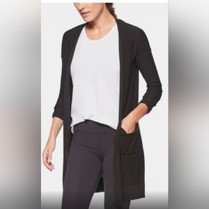 Athleta Wrap Cardigan Black XL